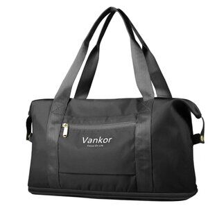 Vankor Womens Expandable Carry On Weekender Overnight Travel Duffle Luggage Bag